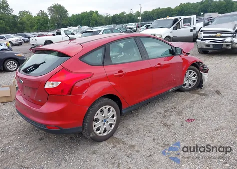 2012 Ford Focus Se из США, поврежденный, VIN 1FAHP3K23CL224225